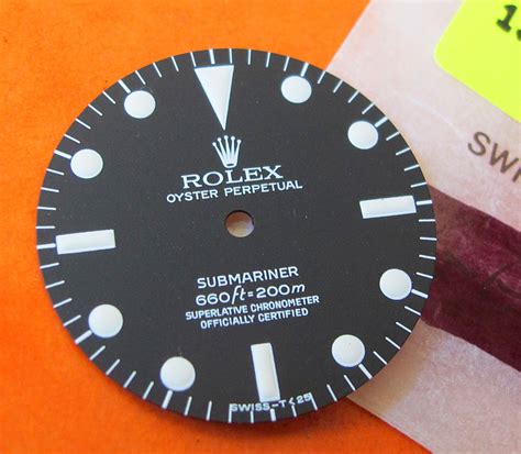 rolex dial with lines